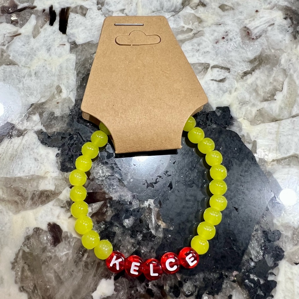Travis Kielce Stretch Bracelet KC Chiefs